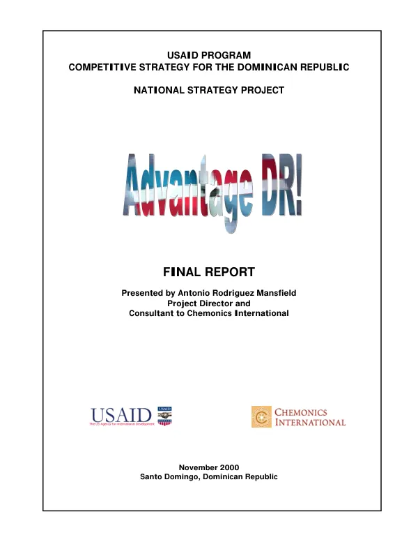 Advantage DR! final report