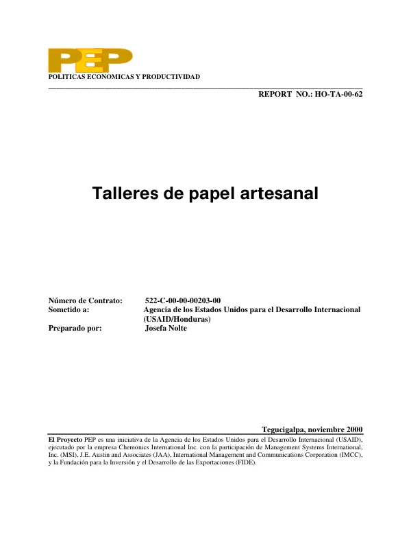 Talleres de papel artesanal