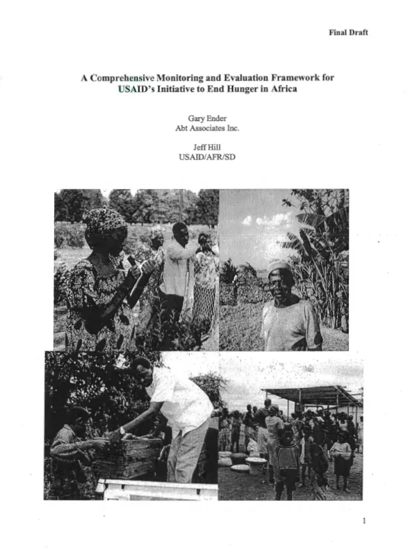 Participatory monitoring and evaluation workshop : manual for facilitators
