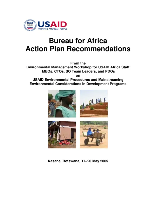Opportunities for sustainable financing of community-based natural resource management in Malawi : a discussion