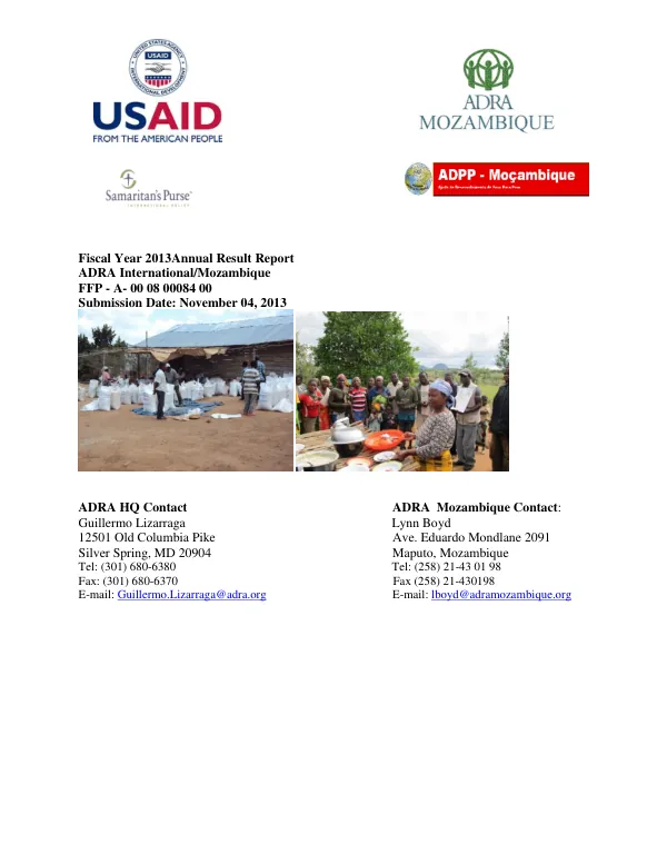 BASIS CRSP program update : broadening access and strengthening input markets -- collaborative research support program