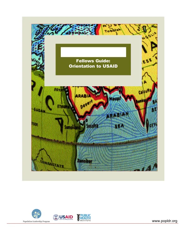Fellows guide : orientation to USAID
