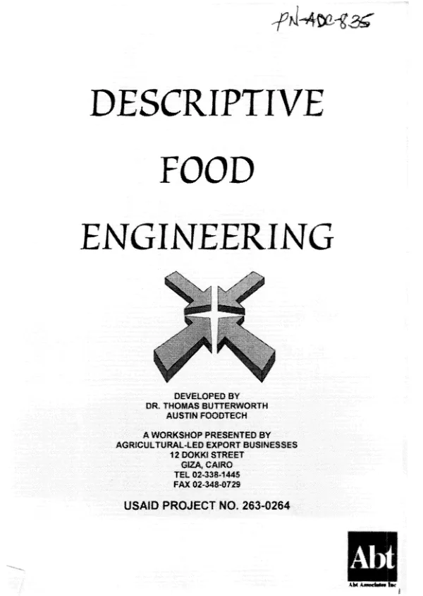 Special consideration for pesticides