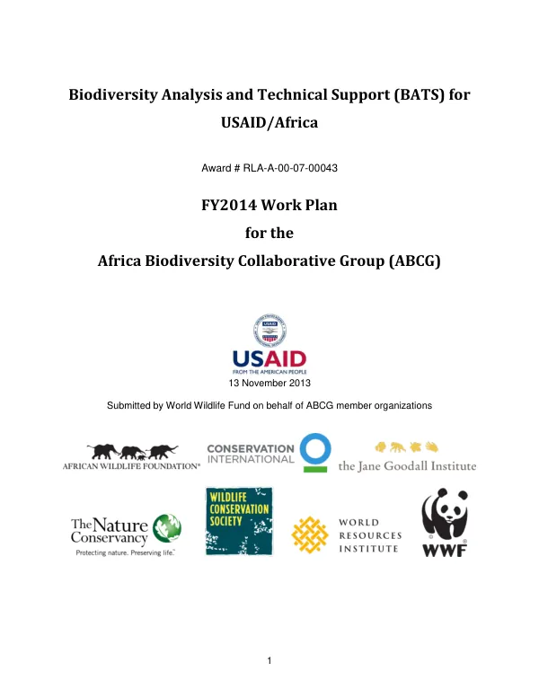 Natural disaster lessons learned : a review of USAID disaster assistance documentation