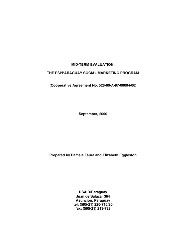 Evaluation report on the Philippines diarrhea clinical training program, part A