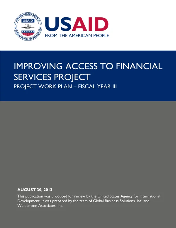 Monitoring, verification and evaluation (MVE) unit, agricultural policy reform program (APRP) : workplan for year 4 (January-December 2000)