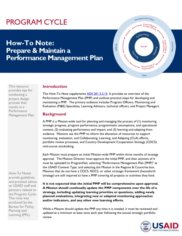 How to Note on PMP