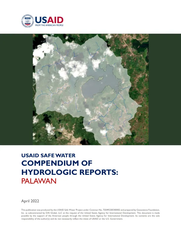 Compendium of Hydrologic Reports: Palawan