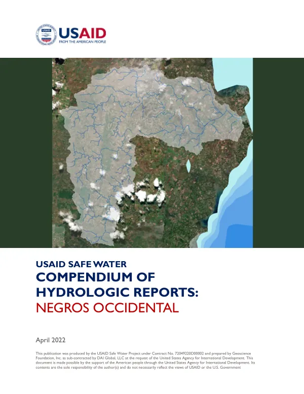 Compendium of Hydrologic Reports: Negros Occidental