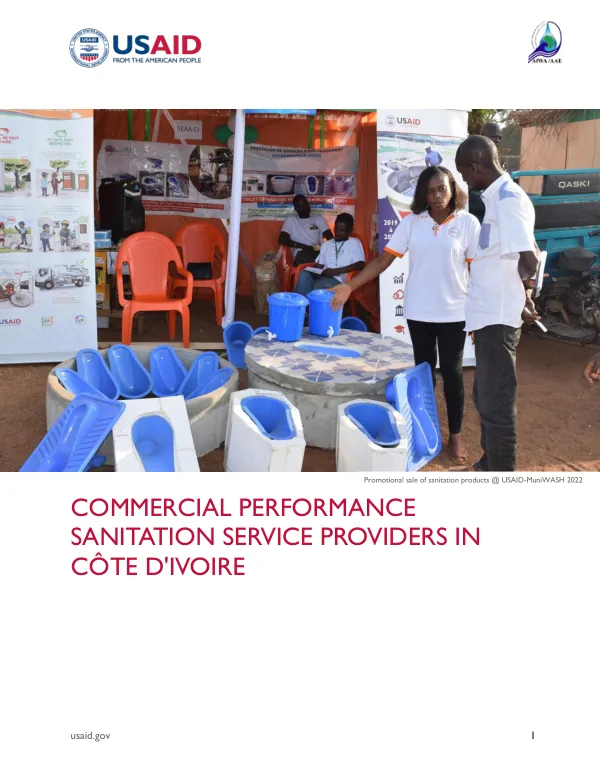 Commercial Performance Sanitation Service Providers in Côte d'Ivoire