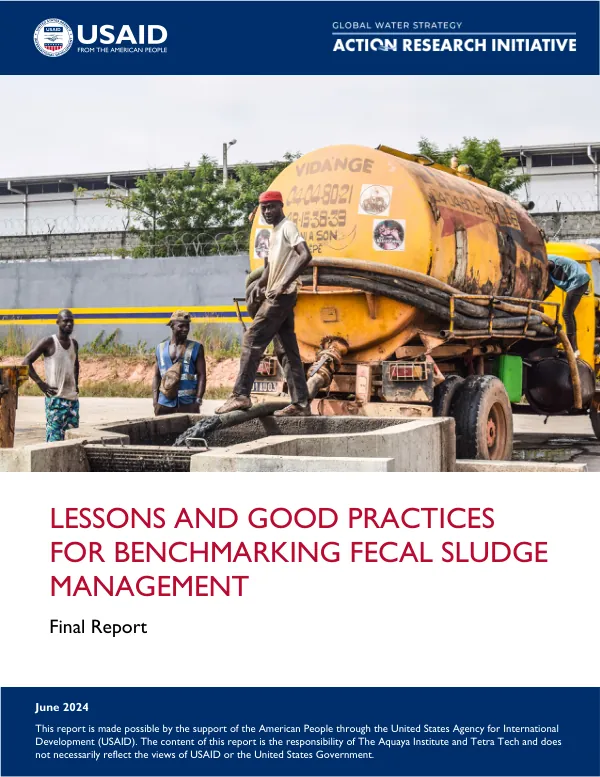 Lessons and Good Practices for Benchmarking Fecal Sludge Management