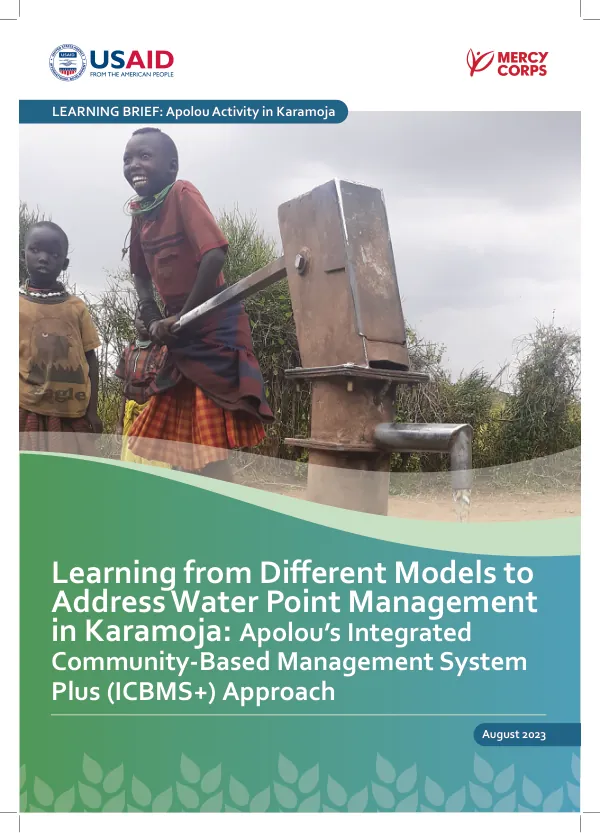 Learning from Different Models to Address Water Point Management in Karamoja