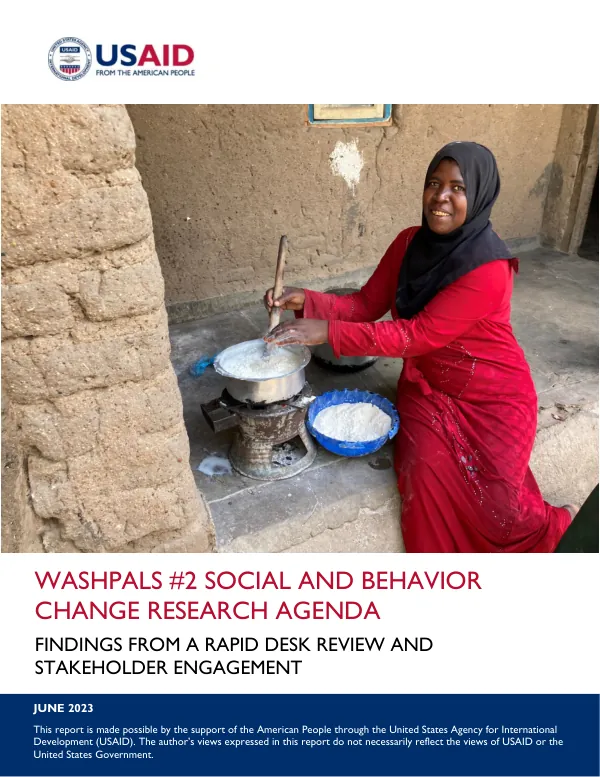 Social and Behavior Change Research Agenda: Findings from a Rapid Desk Review and Stakeholder Engagement