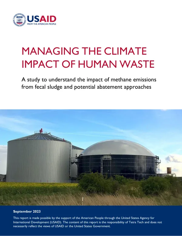 Managing the Climate Impact of Human Waste: A study to understand the impact of methane emissions from fecal sludge and potential abatement approaches