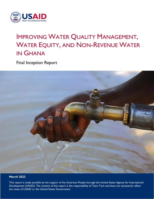 Improving Water Quality Management, Water Equity, and Non-Revenue Water in Ghana