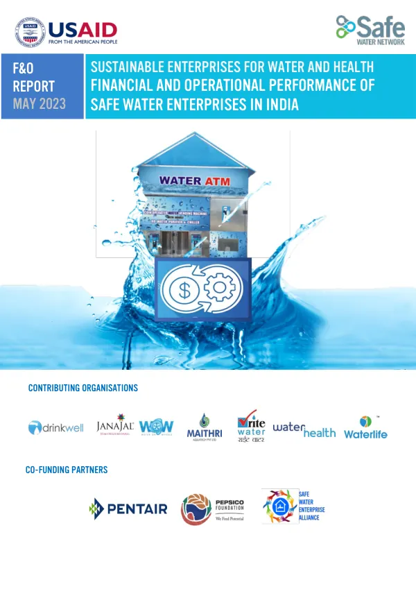 Financial & Operational Performance of Safe Water Enterprises in India