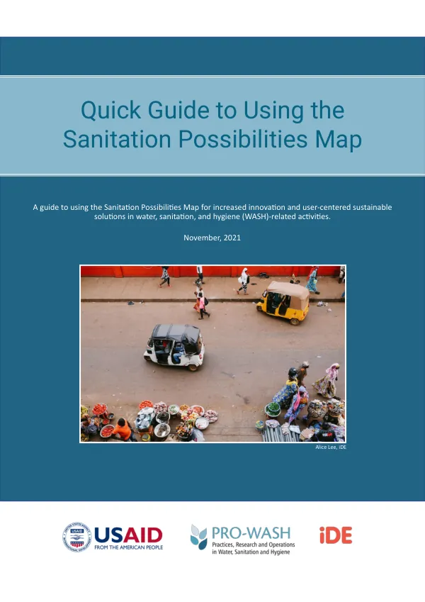 Sanitation Possibilities Map
