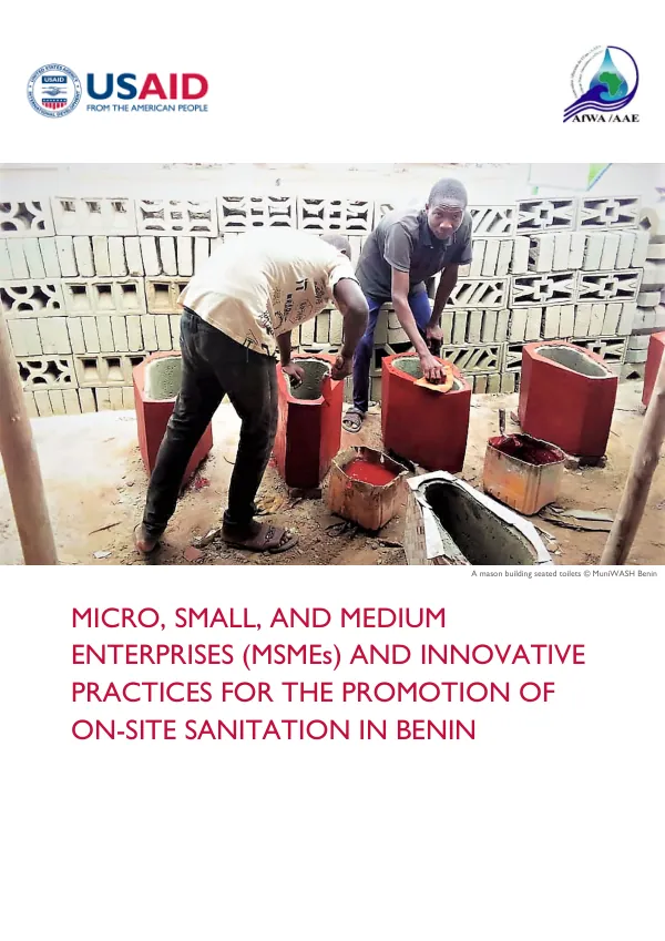 Micro, Small, and Medium Enterprises: Innovative Practices to Promote On-Site Sanitation in Benin