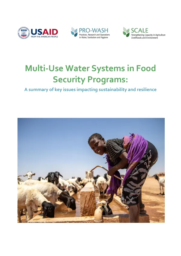 Multi-Use Water Systems in Food Security Programs