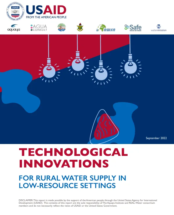 Technological Innovations for Rural Water Supply in Low-Resource Settings