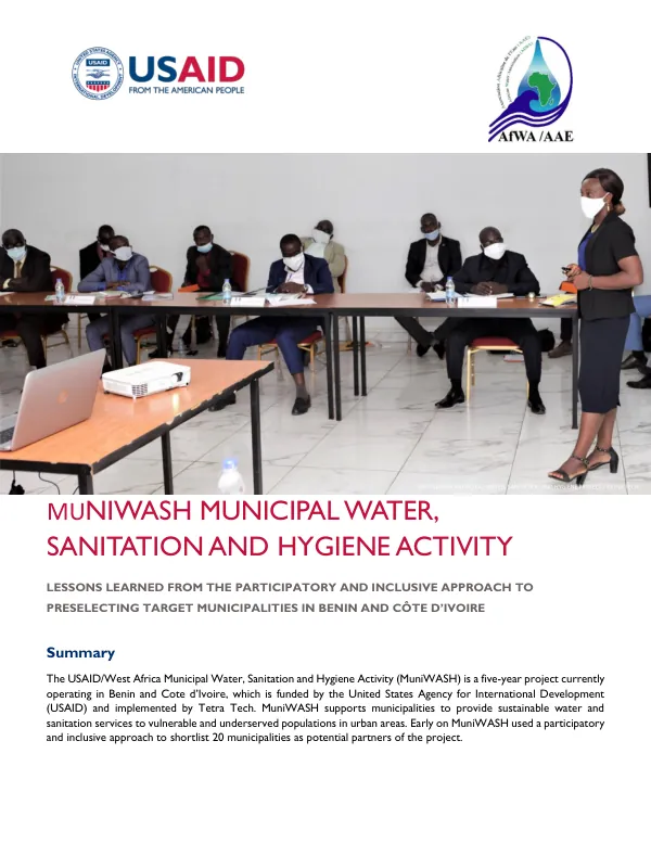 Lessons Learned from the Participatory and Inclusive Approach to Preselecting Target Municipalities in Benin and Côte d’Ivoire