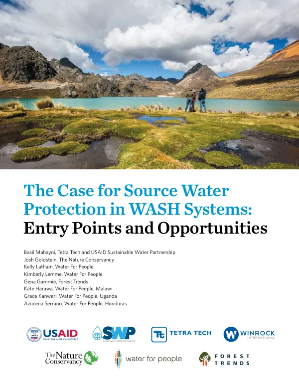 The Case for Source Water Protection in WASH Systems: Entry Points and Opportunities