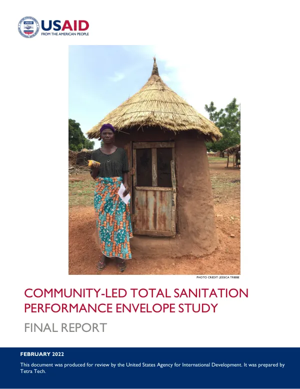 Community-Led Total Sanitation Performance Envelope Study - Final Report