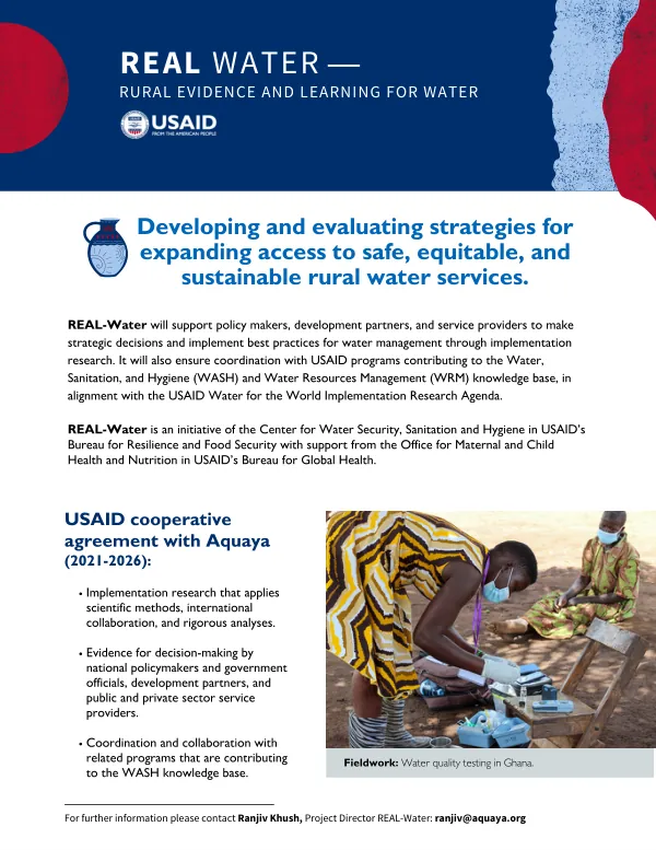 REAL-Water Project Brief
