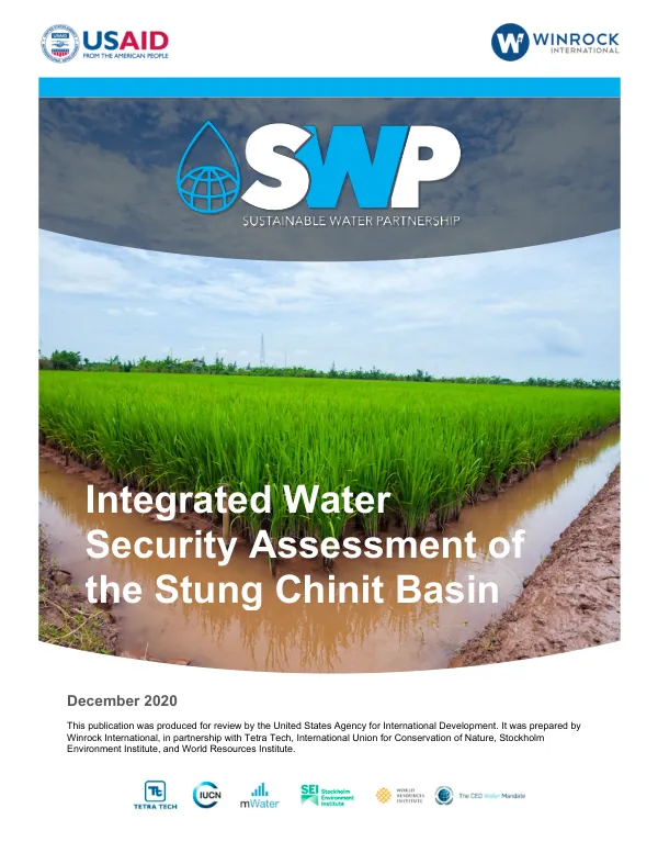 Integrated Water Security Assessment of the Stung Chinit Basin, Cambodia