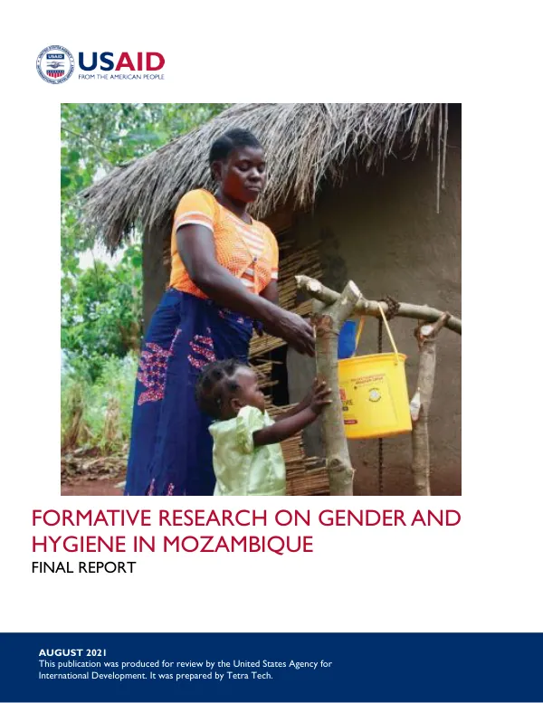 Formative Research on Gender and Hygiene in Mozambique: Final Report