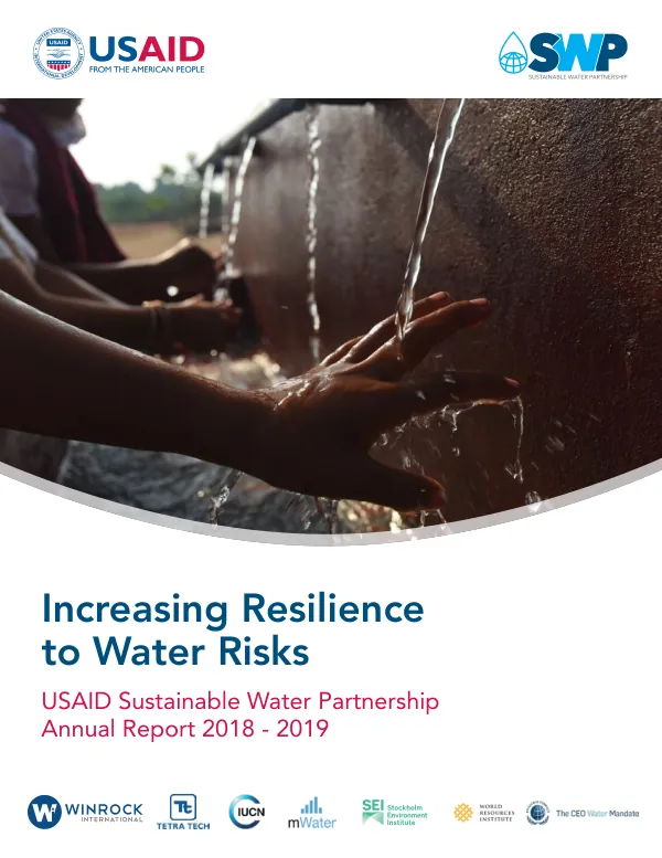 Increasing Resilience to Water Risks: SWP Annual Report 2018-19