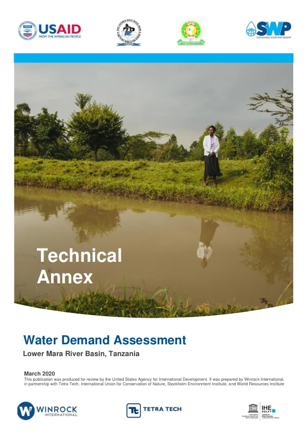 Lower Mara River Basin Water Demand Assessment