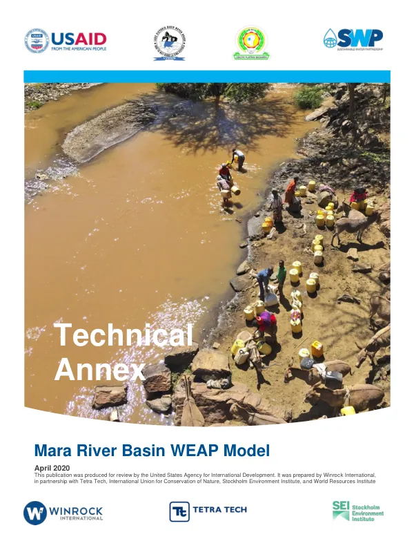 Mara River Basin WEAP Model Technical Annex