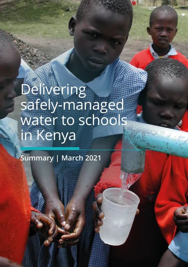 Delivering Safely-Managed Water to Schools in Kenya