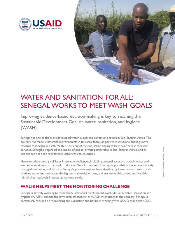 Water and Sanitation for All: Senegal Works to Meet WASH Goals