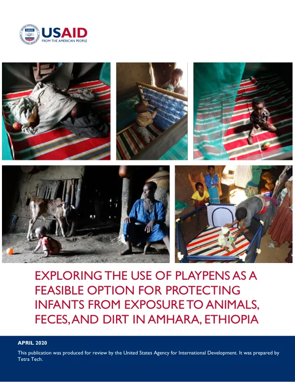 Exploring the Use of Playpens as a Feasible Option for Protecting Infants from Exposure to Animals, Feces, and Dirt in Amhara, Ethiopia