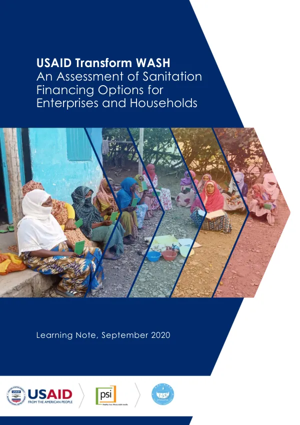 An Assessment of Sanitation Financing Options for Enterprises and Households