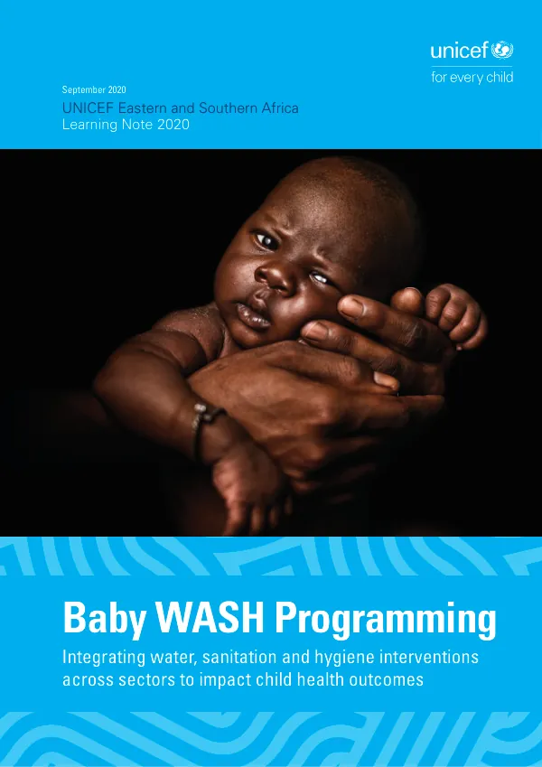UNICEF Baby WASH Programming