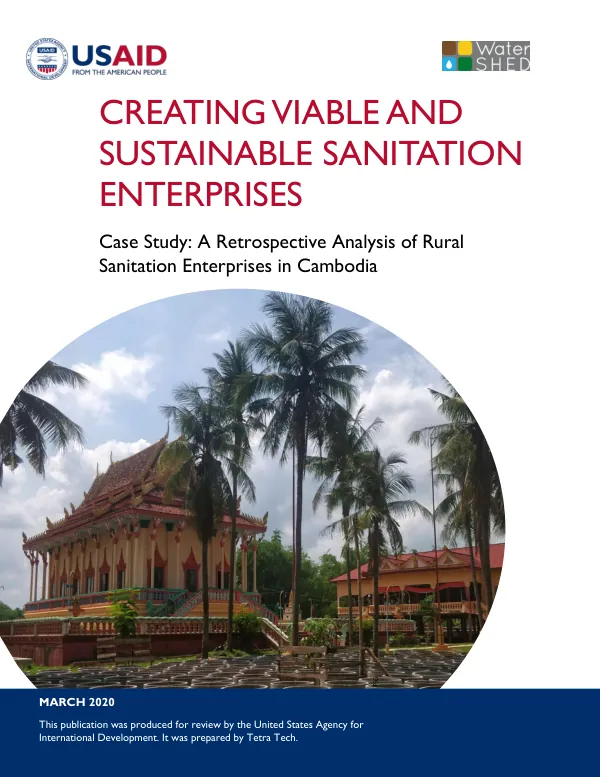 Enterprise Viability Case Study: A Retrospective Analysis of Rural Sanitation Enterprises in Cambodia