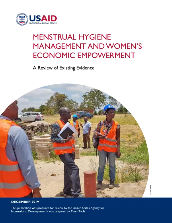 Menstrual Hygiene Management and Women's Economic Empowerment: A Review of Existing Evidence
