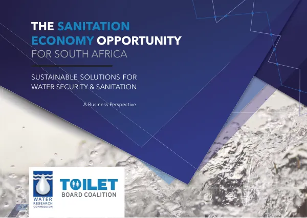 The Sanitation Economy Opportunity for South Africa