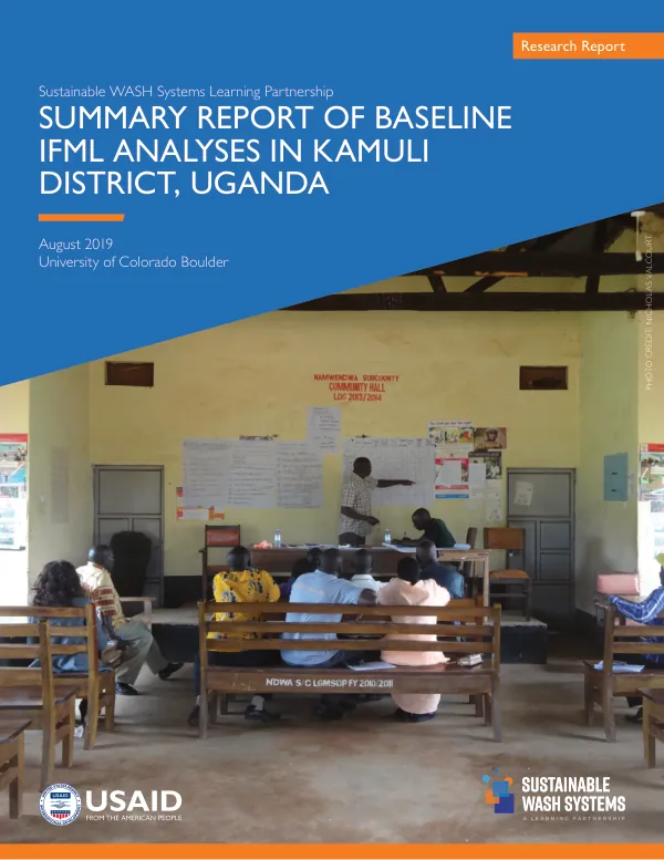 Summary Report of Baseline IFML Analyses in Kamuli District, Uganda