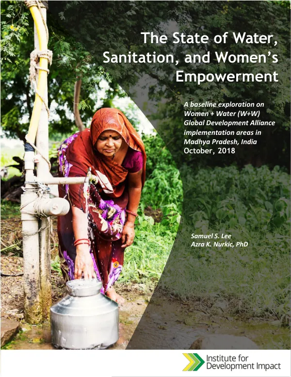 The State of Water, Sanitation, and Women’s Empowerment
