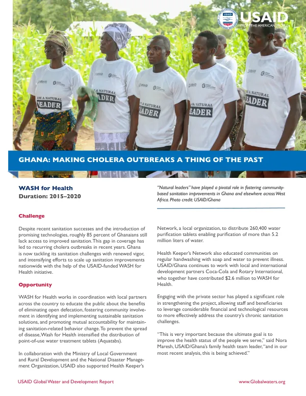 Project Profile: Ghana WASH for Health