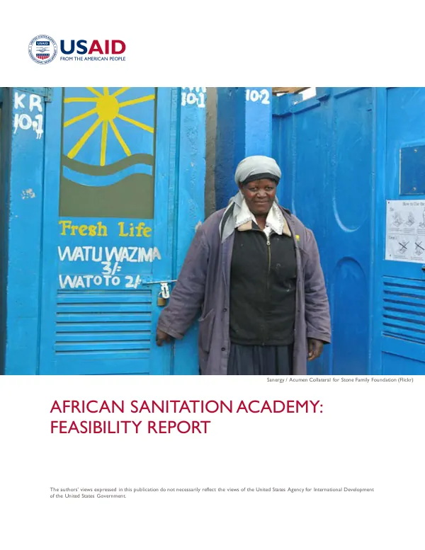 African Sanitation Academy: Feasibility Report