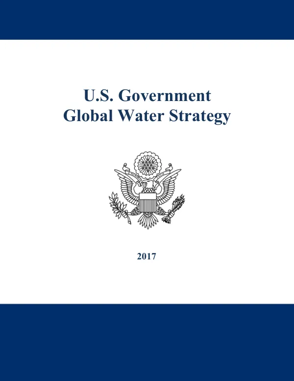 2017 U.S. Government Global Water Strategy