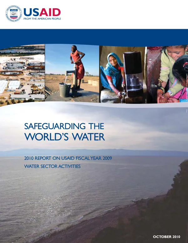 Safeguarding the World's Water FY 2009
