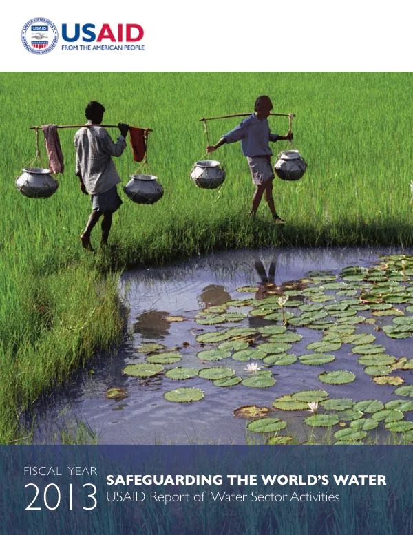 Safeguarding the World's Water FY 2013