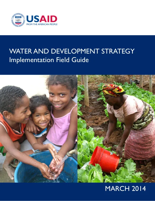 Water and Development Strategy Implementation Field Guide