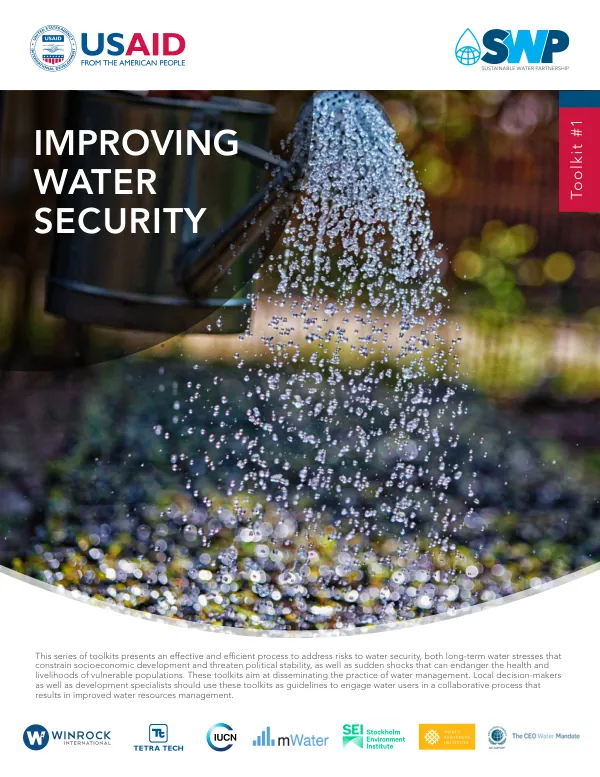 Improving Water Security - SWP Toolkit #1